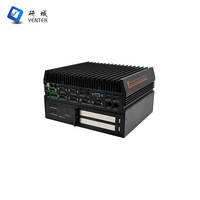 PC Industrial Intel LGA1151 Z390 con Amplio Rango de Voltaje 9-36V, 6 Puertos Seriales, CAN, Doble PCIe, DIO 8 Entradas/8 Salidas, Montaje en Riel DIN