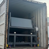 Plateforme de chargement et de déchargement de conteneurs mobiles de 2 tonnes pour entrepôts, tables élévatrices de quai