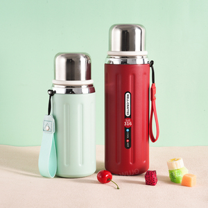 Botellas de Agua con Aislamiento de Acero Inoxidable Sus 316 de 600 ml y 800 ml con Logotipo Personalizado, Vasos Térmicos, Termos - Product Image 1