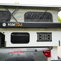 Huntoo Australie Standard Léger Moderne 4x4 Tout-Terrain Motorhome Pickup Mini Slide-On Camper Caravan RV Camping Extérieur sur Toit