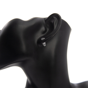 Thân thiện với môi đạt được thử nghiệm rõ ràng Bông tai đinh tán cho thể thao chống dị ứng nhựa nhựa Bông tai bài Phụ kiện tự làm - Product Image 5