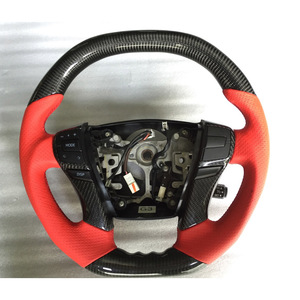 Volante de Coche Personalizado YLC de Fibra de Carbono Negra y Cuero para <span class=keywords><strong>Toyota</strong></span> Land Cruiser 300 <span class=keywords><strong>GR</strong></span> <span class=keywords><strong>Sport</strong></span> 2022-2024, Accesorios para Coche - Product Image 2