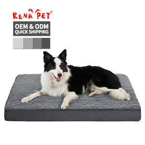 Fabricante, venta al por mayor, lavable, huevo, espuma viscoelástica, proveedor de productos para mascotas, cama grande para perros ortopédica - Product Image 1