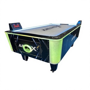Aero X Air Hockey Arcade Game Table 2 PL Commercial Air Hockey <b>Machine</b> with Puck and Mallets for Game Centers and Entertainment - Product Image 1