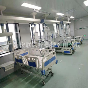 Sistema de soporte para quirófano en forma de T, multifuncional, móvil, con separación de áreas húmedas y secas para sala de UCI - Product Image 2