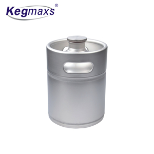 Kegmaxs Beer Growler5Lミニビール樽ステンレス鋼ボトルコーネリアスビールコーヒー液体コーニーケグボールロック樽ドリップトレイ - Product Image 1