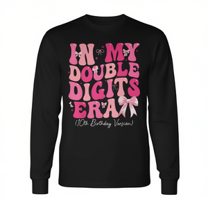 T-shirt à manches longues avec nœud Coquette, version 10e anniversaire, In My Double Digits Era - Product Image 2