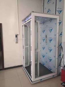 Elevador de casa de diseño moderno 3M personalizado de 2-3 pisos elevador residencial hidráulico sin engranajes AC Drive para casa pequeña Villa <span class=keywords><strong>precio</strong></span> de fábrica - Product Image 3