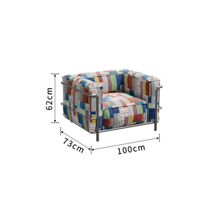 Poltrona <span class=keywords><strong>Cassina</strong></span> Longstar in Vendita, <span class=keywords><strong>Divano</strong></span> in Tessuto Patchwork Colorato, <span class=keywords><strong>Divano</strong></span> Comfort per Soggiorno - Product Image 5