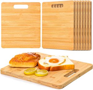 Planches à découper en bambou personnalisées avec poignées, plateaux <span class=keywords><strong>de</strong></span> service en bambou, cadeaux gravés personnalisés - Product Image 1