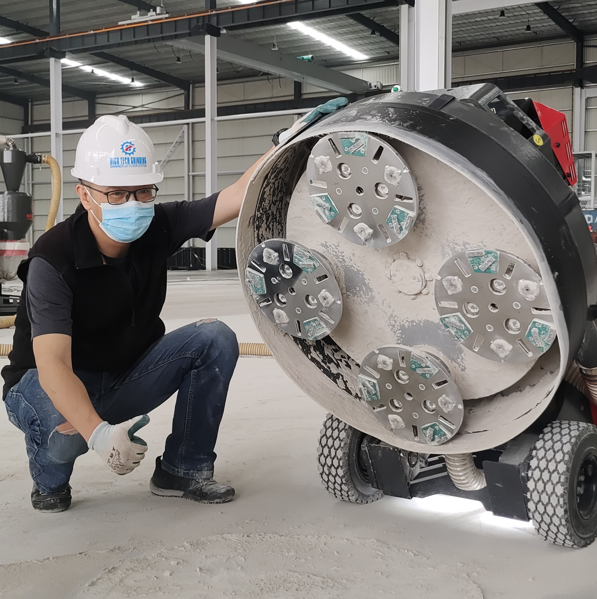 remote control floor grinder