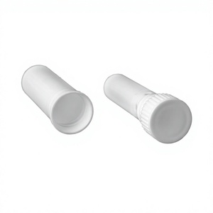 Inhalador Nasal de Plástico al por Mayor con Mecha de Algodón Absorbente para Aceites Esenciales y Uso Personal - Product Image 1