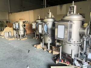 대용량 산업용 점성 액체 여과 200 마이크론 완전 자동 316 스테인리스 스틸 내부 스크레이퍼 필터 - Product Image 2