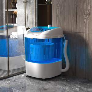 Portable Mini Electric Household <b>Washing</b> <b>Machine</b> New Condition with Plastic Housing Drying <b>Machine</b> Parts Included - Product Image 5