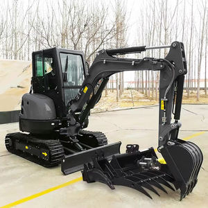 FRETE GRÁTIS 3.5 Ton mini escavadeira CE/EPA Digger Machine China Hidráulica 1 ton 2 ton Farm Wholesale Crawler Excavator Price - Product Image 4