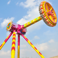 Balançoire extérieure en métal d'attraction de frisbee de grand marteau de pendule de 110 degrés pour le centre commercial à vendre