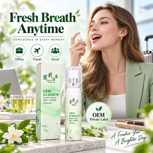 Spray buccal portable parfum jasmin personnalisable recommandé par <span class=keywords><strong>le</strong></span> fabricant, nettoie efficacement la bouche et élimine la mauvaise haleine - Product Image 4