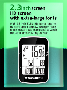 Ordinateur de vélo BLACKBIRD Ciclocompuador Ciclismo sans fil, étanche, compteur de vitesse, odomètre, ANT+ BLE5.0 - Product Image 3