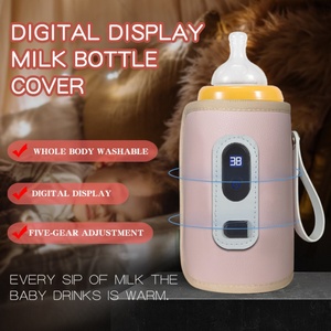 Portable All-in-1 Smart Baby Bottle Milk Warmer <b>USB</b> <b>Plug</b> Travel-Friendly Fles Warmers - Product Image 6