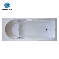Baignoire transparente en acrylique pour adultes, prix d'usine, salle de bain d'occasion, bas prix