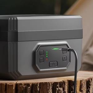 Boîte à lunch isotherme portable OEM personnalisée de 1,6 L, sans fil, auto-chauffante, avec minuterie, rechargeable, pour l'extérieur - Product Image 4