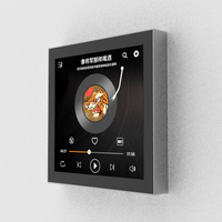 Lecteur de musique d'ambiance à écran tactile de 4 pouces, produits de système de maison intelligente, WIFI, Bluetooth, stéréo, home cinéma, amplificateur mural