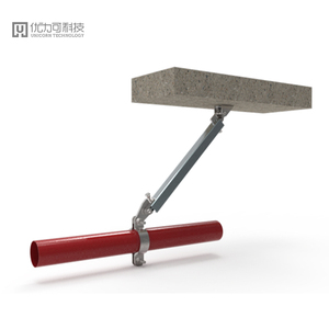 Support de fixation longitudinal en béton galvanisé anti-sismique de haute qualité, homologué FM - Product Image 2