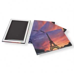 Imanes de nevera de metal troquelados con forma personalizada para publicidad creativa - Product Image 1