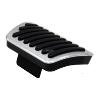 Pour BMW 1 3 Series X1 E39 E46 E87 E90 E91 E92 accélérateur antidérapant sans perçage, gaz, carburant, frein, repose-pied, coussinets de pédale, style de voiture