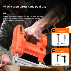 <span class=keywords><strong>Agrafeuse</strong></span> <span class=keywords><strong>sans</strong></span> <span class=keywords><strong>fil</strong></span> 21V 6-10mm pour charpente et toiture ENG-01 – Machine à clous électrique <span class=keywords><strong>sans</strong></span> <span class=keywords><strong>fil</strong></span> pour le travail du bois et le bricolage métallique - Product Image 4