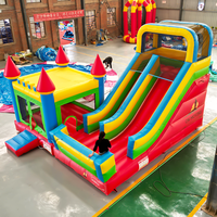 Château Gonflable Commercial Personnalisé en PVC de Qualité Industrielle pour Enfants