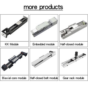 Module de glissière linéaire à courroie synchrone AMT MTP60, chariot transversal plat mobile à trois axes, élévateur électrique, vis de précision robuste - Product Image 4