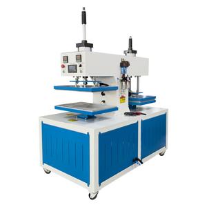 Máquina de Prensa de Transferencia Térmica Plana Neumática Semiautomática de Doble Cabezal para Camisetas, Novedad, la Más Vendida en Europa y América - Product Image 3