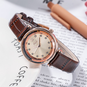 Reloj Artístico Vintage para Niñas con Estilo Minimalista Fresco para Navidad y Moda Diaria - Product Image 1