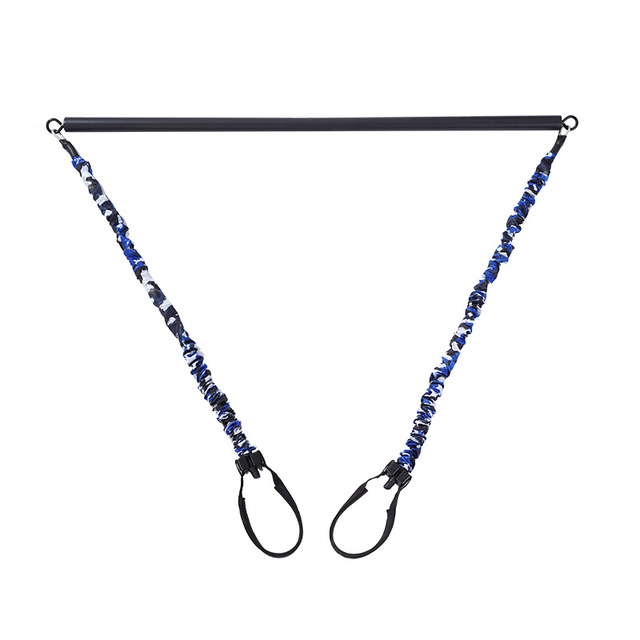 Home Fitness Stretching Yoga Equipment Multi-functional Pilates Rod for Elastic Sports Training Hip Tensile