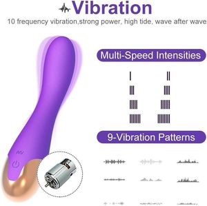 Vibromasseur vaginal point G, <span class=keywords><strong>meilleur</strong></span> <span class=keywords><strong>stimulateur</strong></span> de masseur de baguette AV de bâton souple de silicone <span class=keywords><strong>clitoridien</strong></span> pour la femme, jouets sexuels pour adultes - Product Image 5