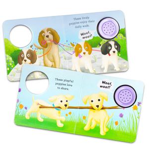 Premiers pas Chatons et chiots bruyants Livres sonores <span class=keywords><strong>Livre</strong></span> sonore à boutons simples - Product Image 3