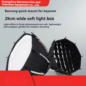 30cm PF40 SE Caméra Flash Mini Softbox Portable Octogone Parapluie Softbox avec Grille en Nid d'Abeille pour TT520II <span class=keywords><strong>AD200PRO</strong></span> - Product Image 2