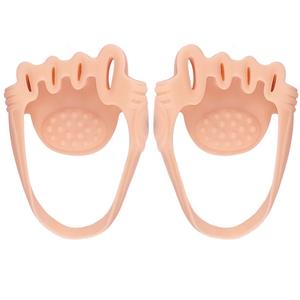 Séparateurs d'orteils en gel de silicone, entre-doigts à cinq trous, coussinets métatarsiens, coussinets pour la plante du pied, correcteur d'<span class=keywords><strong>hallux</strong></span> <span class=keywords><strong>valgus</strong></span> - Product Image 2