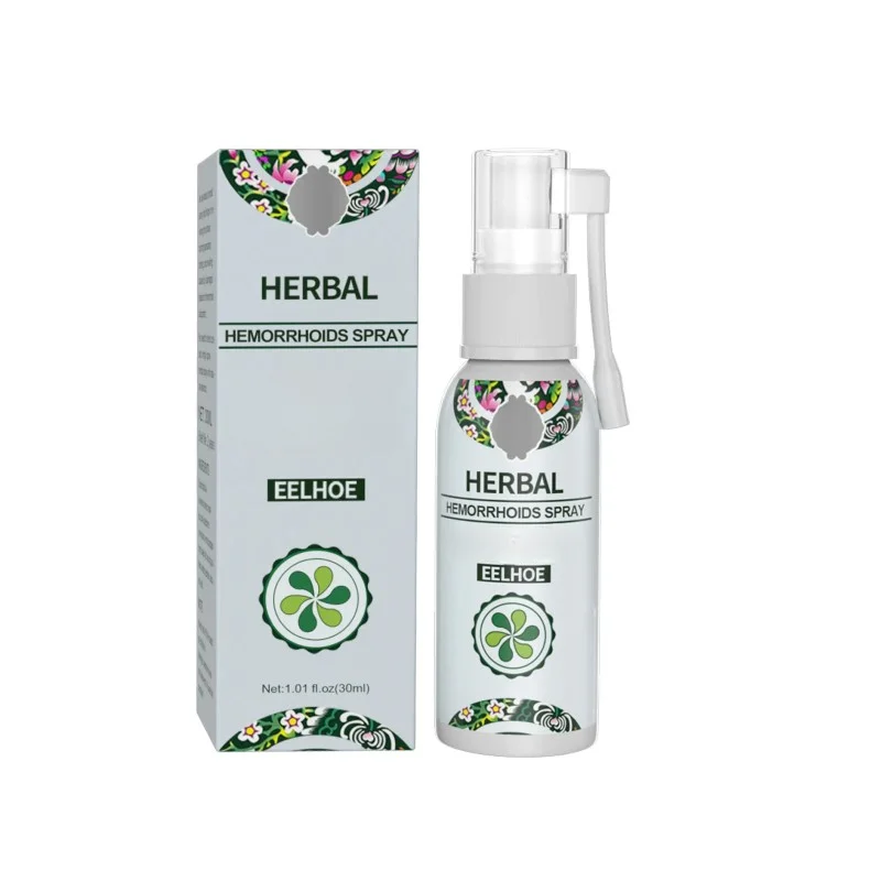 Eelhoe Natural Herbal Body Spray For Anal Swelling & Hemorrhoids Internal/External 30ml