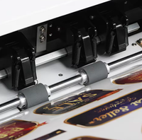 A3MAX2 Máquina de Corte de Vinilo con Alimentación Automática de Papel, Visión CCD, Pantalla LCD Grande de 1.4 Pulgadas, Plotter de Corte de Etiquetas con Cámara