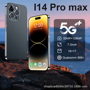 الأكثر مبيعًا: هاتف ذكي I14 Pro بشاشة كبيرة وسعة تخزين 16+1 تيرابايت (شائع للغاية) - Product Image 4
