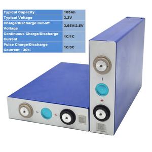 Batería de Celdas Lifepo4 de 3.2v y 105Ah de la Mejor <span class=keywords><strong>Calidad</strong></span> China a <span class=keywords><strong>Precio</strong></span> de Mayoreo para UPS y Estación de Energía para Carros de Golf - Product Image 3
