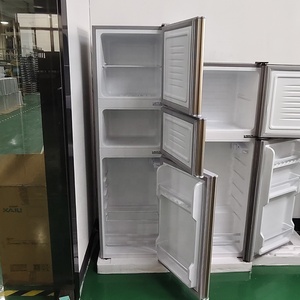 <span class=keywords><strong>Nevera</strong></span> de estilo moderno de tres puertas, 132L, <span class=keywords><strong>nevera</strong></span> <span class=keywords><strong>pequeña</strong></span> para el hogar - Product Image 5