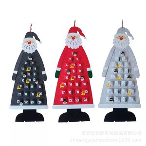 Accessoires pour la maison décoration feutre compte à rebours calendrier noël combinaison sac - Product Image 2