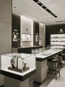 Présentoir de Luxe pour Montres <span class=keywords><strong>Casio</strong></span> avec Éclairage LED, Conception Écologique, Construction Durable, Dimensions Personnalisables pour la Vente au Détail - Product Image 1