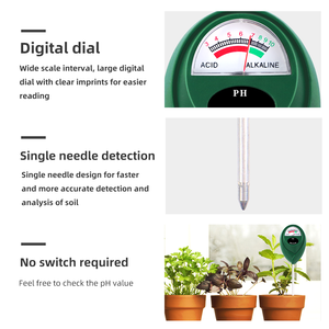 Nouveautés <span class=keywords><strong>Testeur</strong></span> de sol Ph mètre Sonde de haute qualité Détecteur d'<span class=keywords><strong>humidité</strong></span> du sol Compteur Jardin <span class=keywords><strong>Plante</strong></span> Fleur - Product Image 5