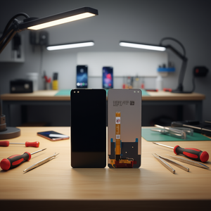 เรียลมี 6 โปร ออปโป้ รีโน 4 แซด 5 จีหน้าจอสัมผัส LCD สีดำแบบเต็มจออะไหล่เปลี่ยนจอแสดงผลของแท้ - Product Image 3