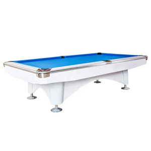 Mesa de Billar Moderna de Madera Sólida de Primera Calidad con Acabado en Cuero, Mesa de Billar de 9 pies para Clubes y Centros Comerciales - Product Image 1