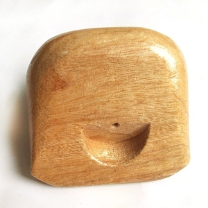 Bloc de percussion carré en bois massif naturel avec maillet pour enfants, instrument de rythme Orff pour la salle de classe, vente en gros - Product Image 4